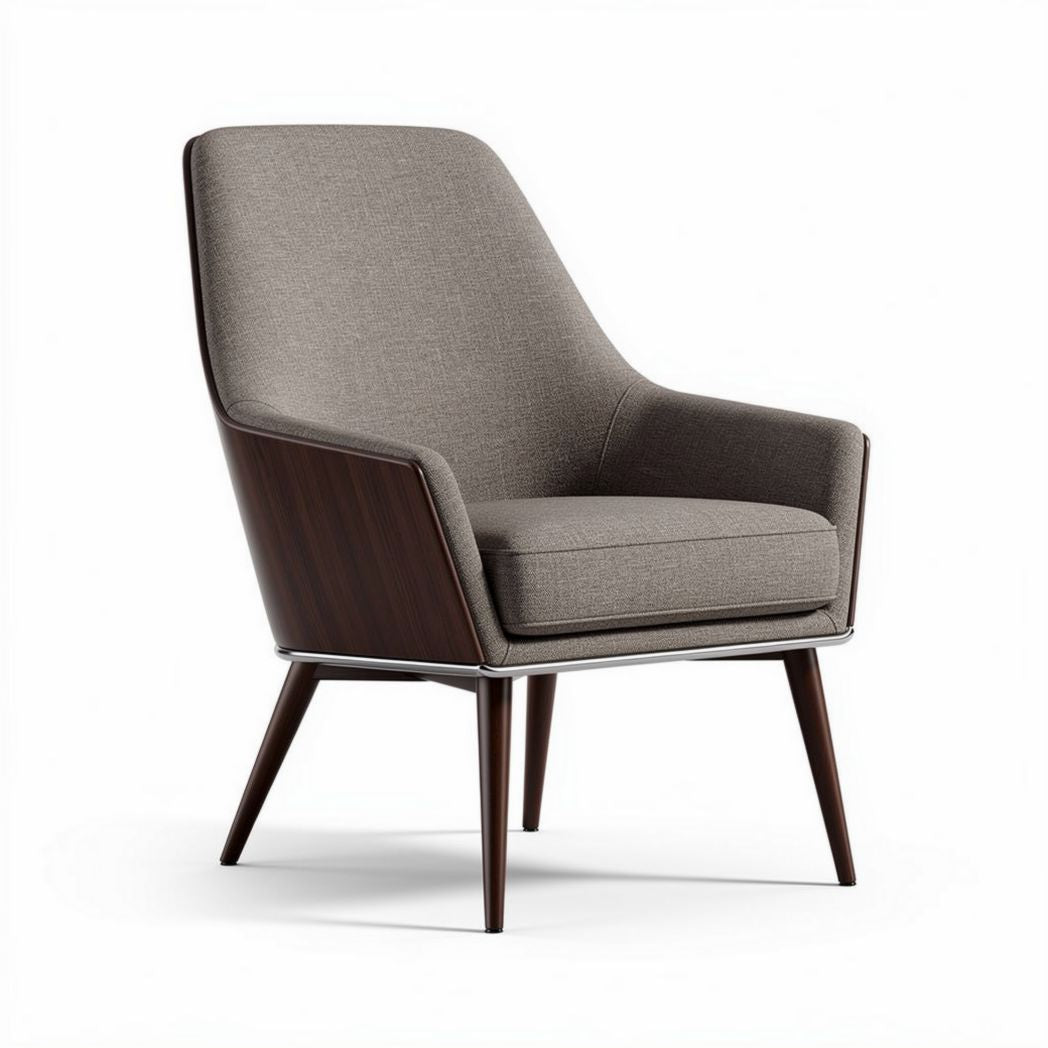 Poltrona in tessuto per salotto – 72 x 68 x 89 cm