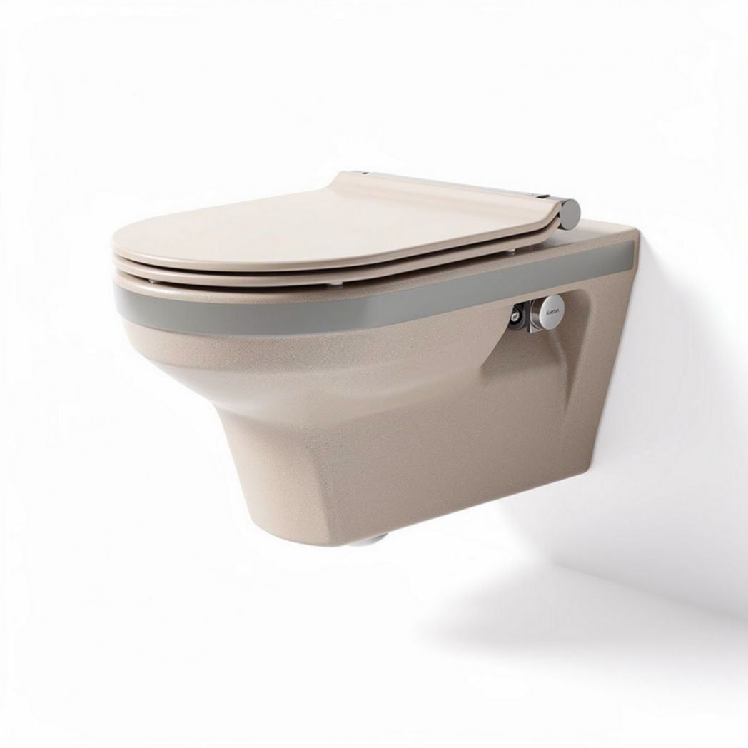 Vaso wc sospeso in ceramica per bagno – 60 x 36 x 39 cm