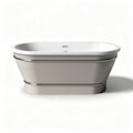 Vasca da bagno in acrilico per bagno residenziale – 160 x 75 x 65 cm