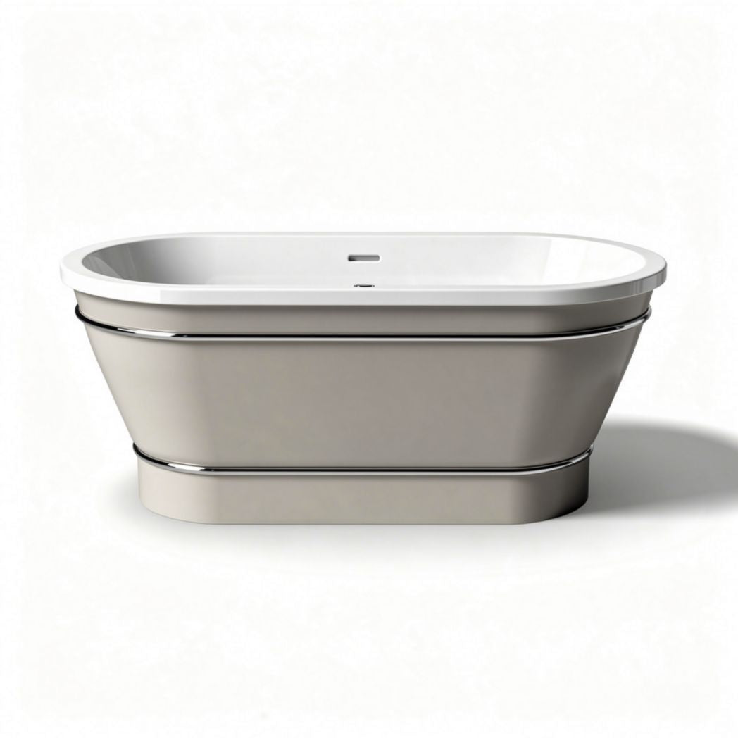 Vasca da bagno in acrilico per bagno residenziale – 160 x 75 x 65 cm