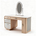 Toeletta in legno con specchio per camera da letto – 100 x 50 x 75 cm